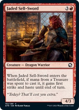 Jaded Sell-Sword (152) (AFR)
