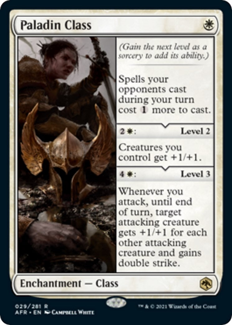 Image for Paladin Class (29) (AFR) - Magic: The Gathering