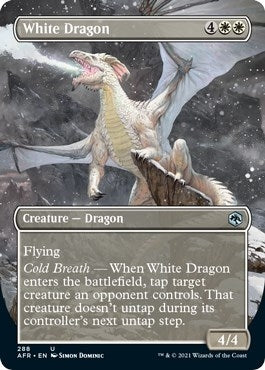 White Dragon (Borderless) (288) (AFR)