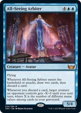 Image for All-Seeing Arbiter (34) (SNC) - Magic: The Gathering