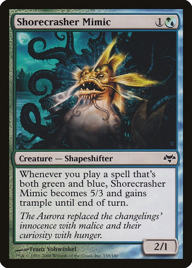 Image for Shorecrasher Mimic (159) (EVE) - Magic: The Gathering