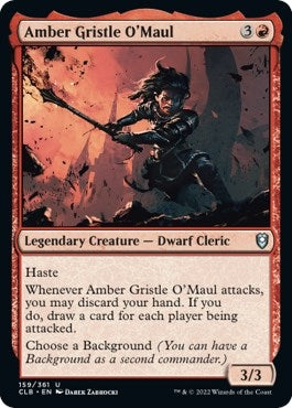 Image for Amber Gristle O'Maul (159) (CLB) - Magic: The Gathering