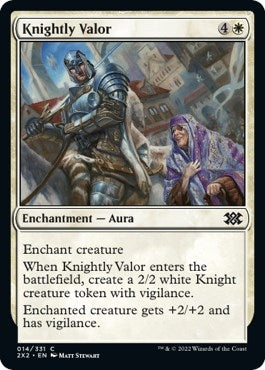 Knightly Valor (14) (2X2)