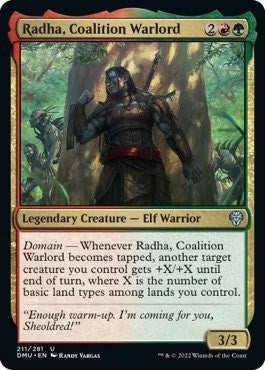Radha, Coalition Warlord (211) (DMU)