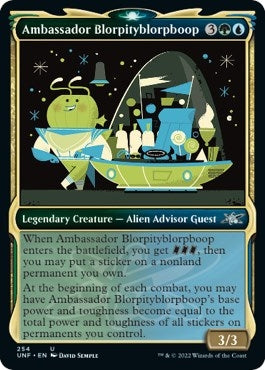 Image for Ambassador Blorpityblorpboop (Showcase) (254) (UNF) - Magic: The Gathering