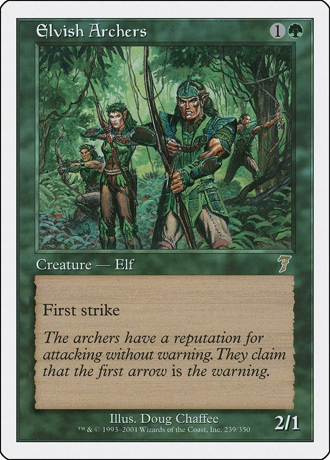 Image for Elvish Archers (239) (7ED) - Magic: The Gathering