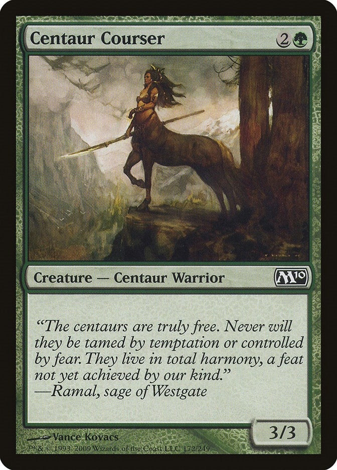Image for Centaur Courser (172) (M10) - Magic: The Gathering