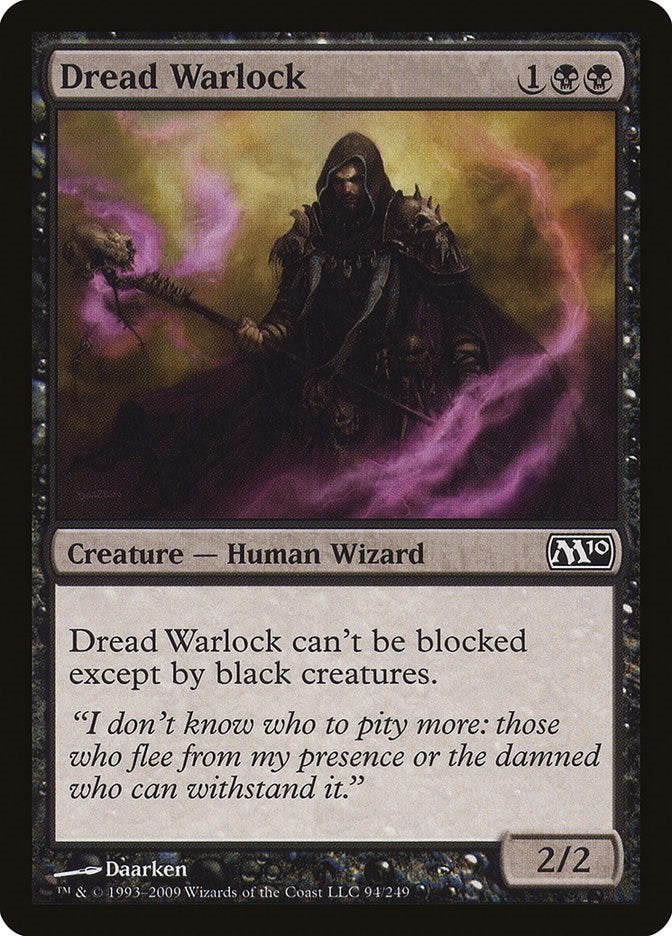Image for Dread Warlock (94) (M10) - Magic: The Gathering