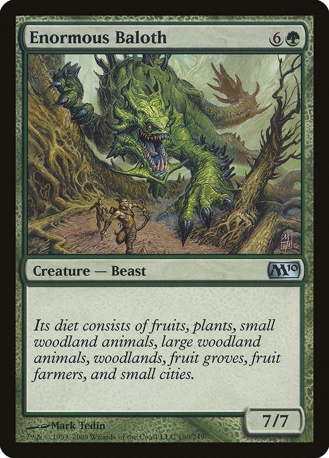 Image for Enormous Baloth (180) (M10) - Magic: The Gathering