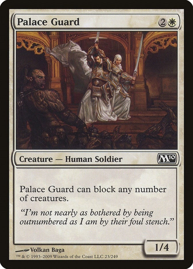 Image for Palace Guard (23) (M10) - Magic: The Gathering