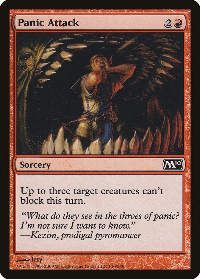 Image for Panic Attack (150) (M10) - Magic: The Gathering