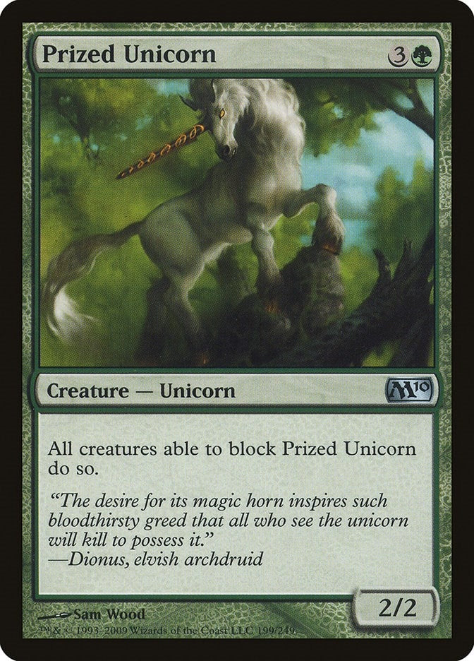 Image for Prized Unicorn (199) (M10) - Magic: The Gathering