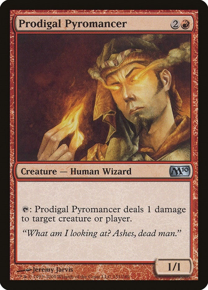 Image for Prodigal Pyromancer (151) (M10) - Magic: The Gathering