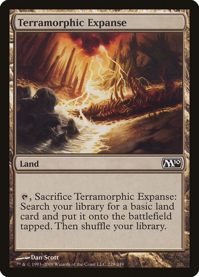 Image for Terramorphic Expanse (229) (M10) - Magic: The Gathering