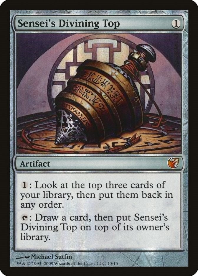 Image for Sensei's Divining Top (10) (V09) - Magic: The Gathering