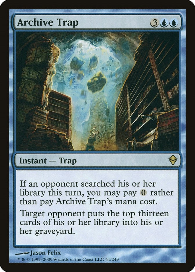 Image for Archive Trap (41) (ZEN) - Magic: The Gathering