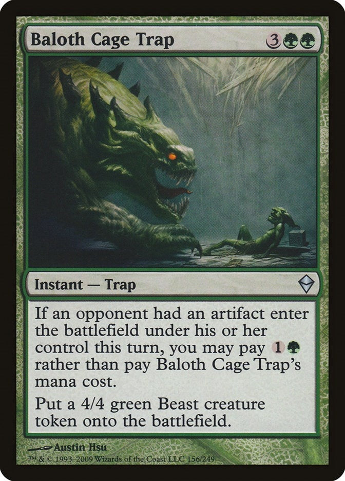 Image for Baloth Cage Trap (156) (ZEN) - Magic: The Gathering
