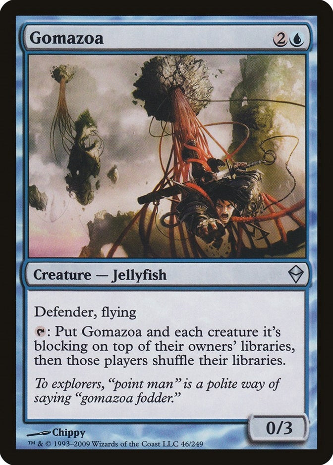 Image for Gomazoa (46) (ZEN) - Magic: The Gathering