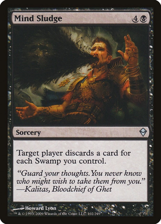 Image for Mind Sludge (102) (ZEN) - Magic: The Gathering