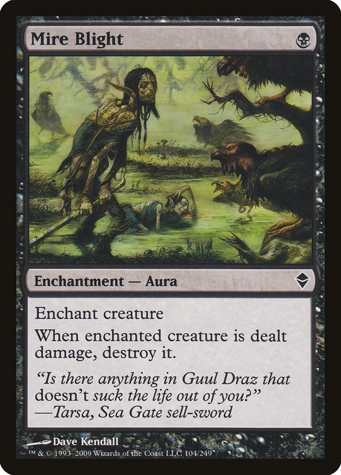 Image for Mire Blight (104) (ZEN) - Magic: The Gathering