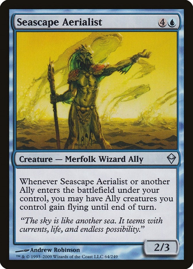 Image for Seascape Aerialist (64) (ZEN) - Magic: The Gathering