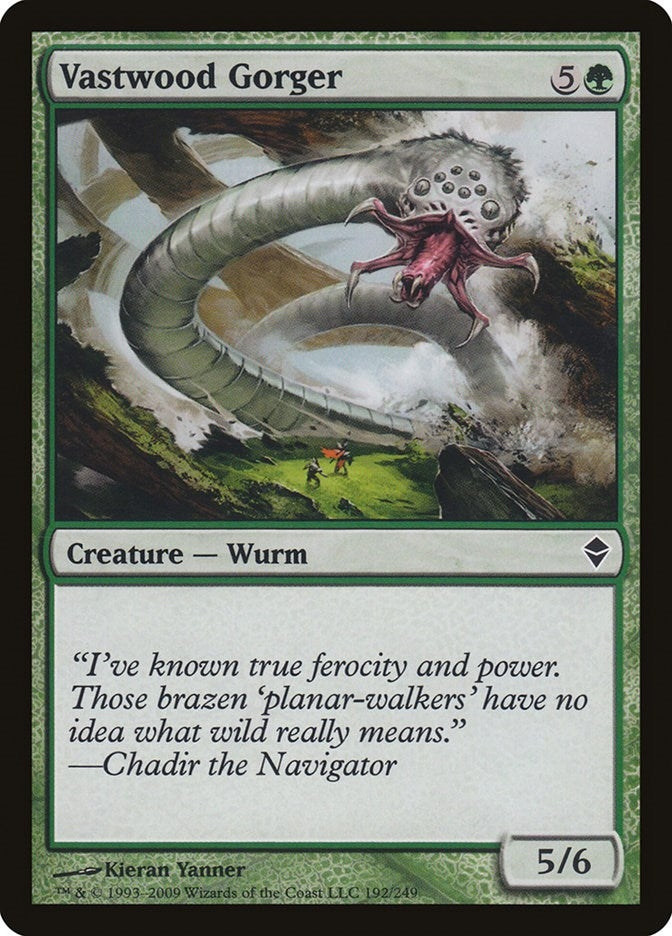 Image for Vastwood Gorger (192) (ZEN) - Magic: The Gathering