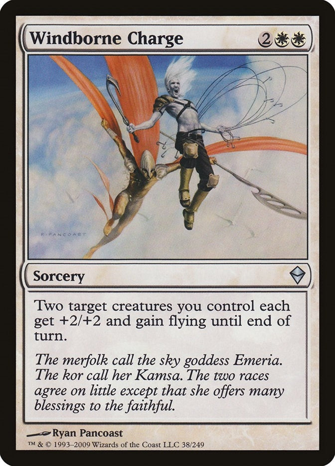 Image for Windborne Charge (38) (ZEN) - Magic: The Gathering