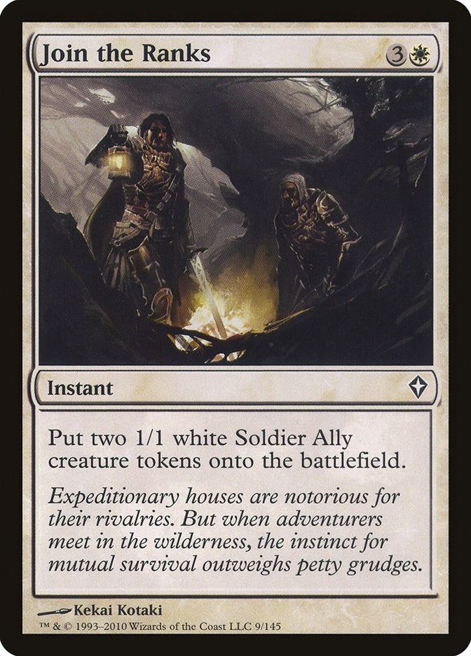 Image for Join the Ranks (9) (WWK) - Magic: The Gathering
