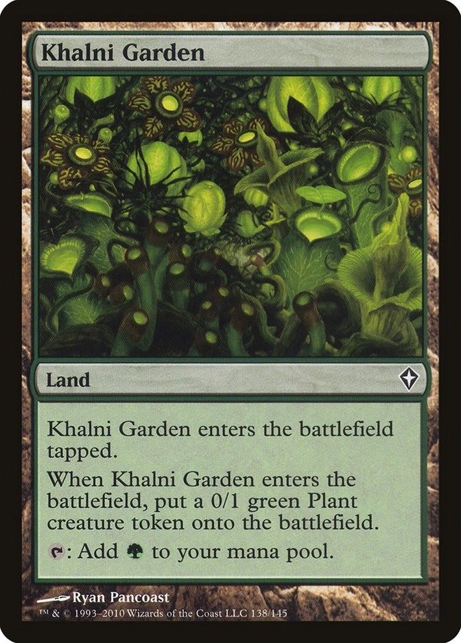 Image for Khalni Garden (138) (WWK) - Magic: The Gathering