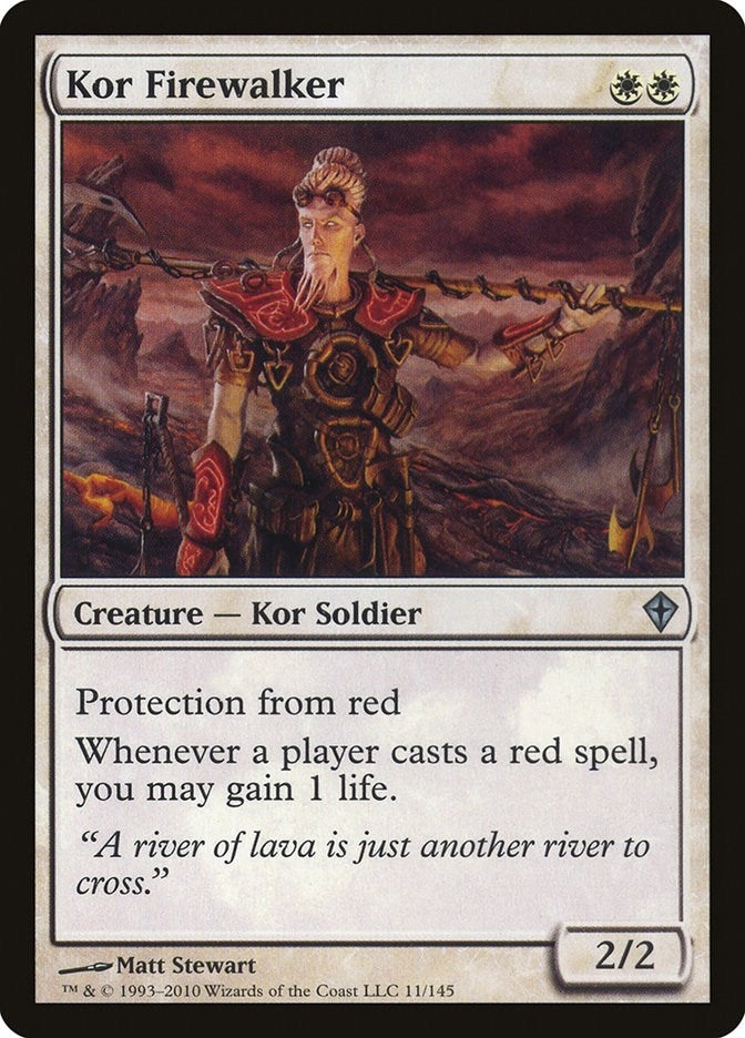 Image for Kor Firewalker (11) (WWK) - Magic: The Gathering