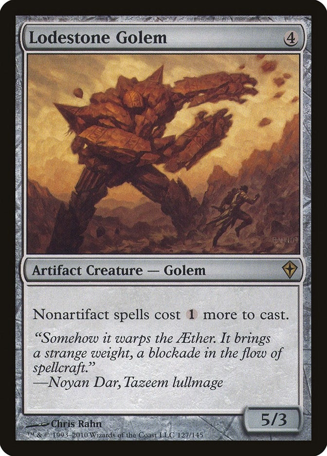 Image for Lodestone Golem (127) (WWK) - Magic: The Gathering