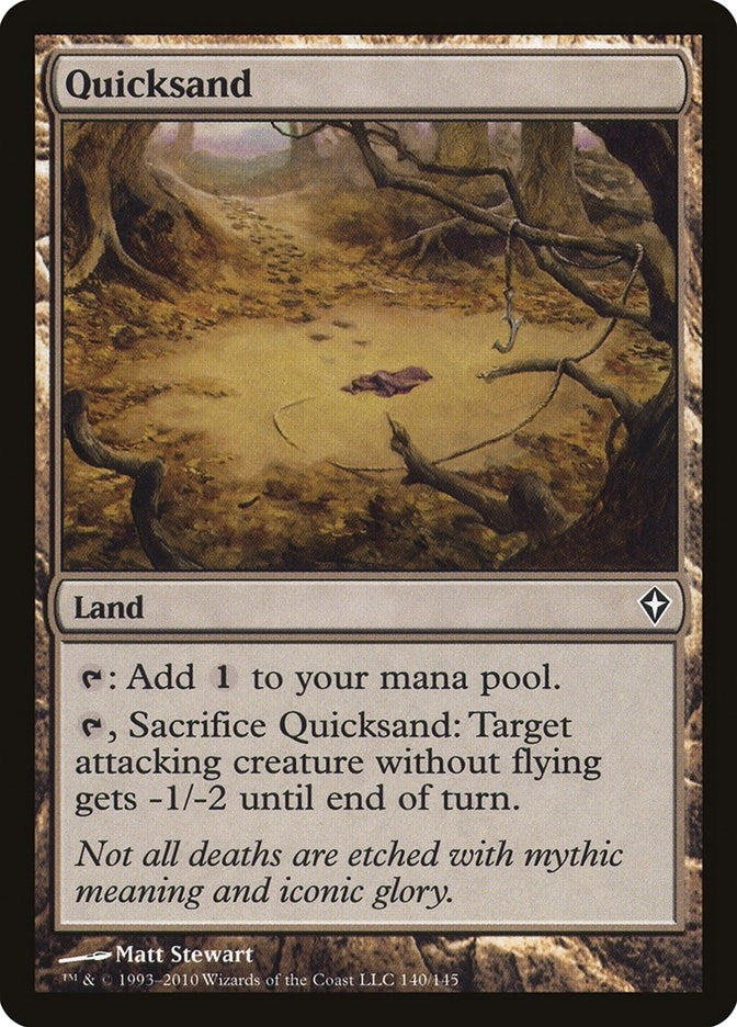 Image for Quicksand (140) (WWK) - Magic: The Gathering