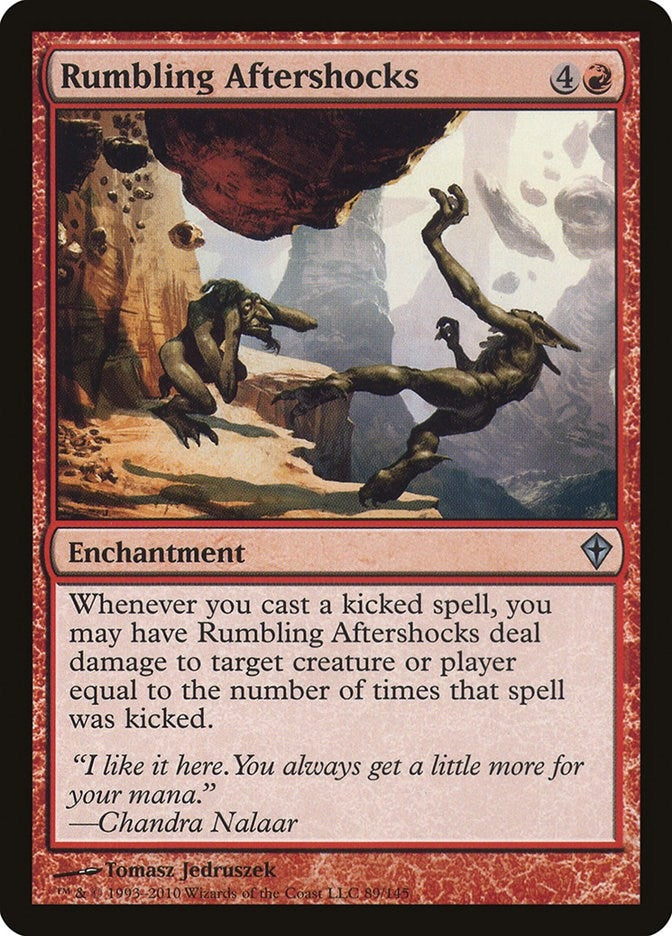 Image for Rumbling Aftershocks (89) (WWK) - Magic: The Gathering