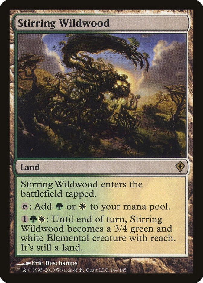 Image for Stirring Wildwood (144) (WWK) - Magic: The Gathering