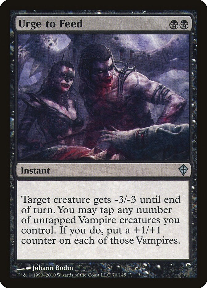 Image for Urge to Feed (70) (WWK) - Magic: The Gathering