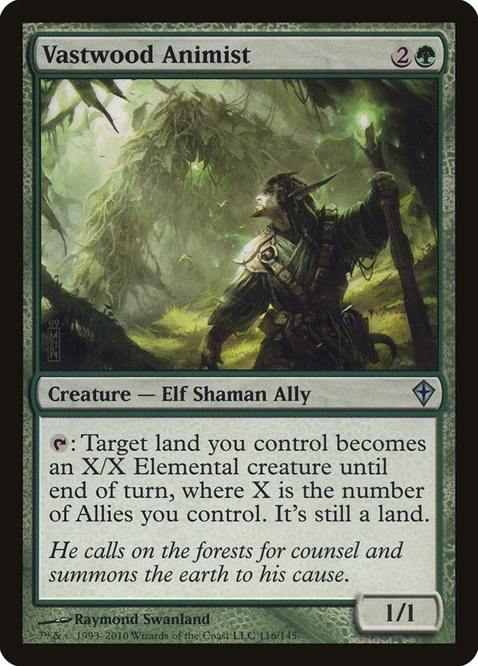 Image for Vastwood Animist (116) (WWK) - Magic: The Gathering