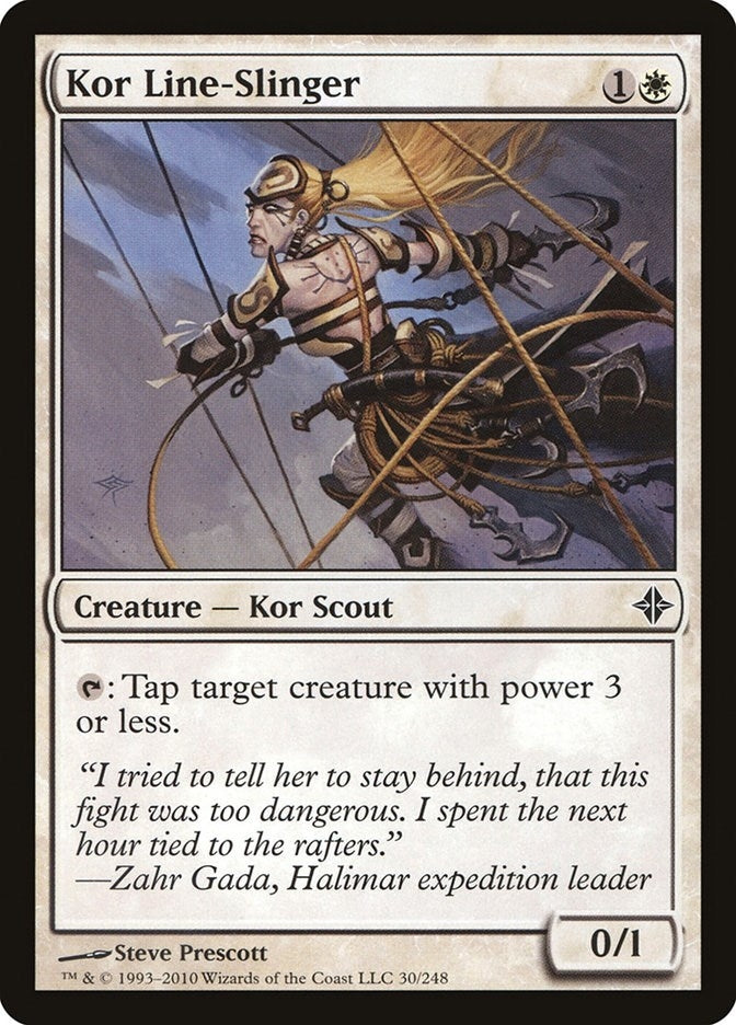 Image for Kor Line-Slinger (30) (ROE) - Magic: The Gathering