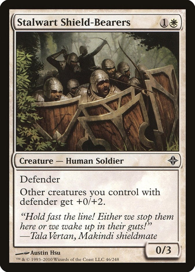 Image for Stalwart Shield-Bearers (46) (ROE) - Magic: The Gathering