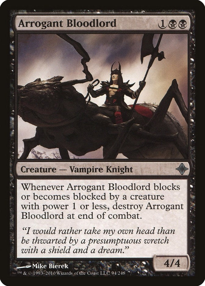 Image for Arrogant Bloodlord (94) (ROE) - Magic: The Gathering