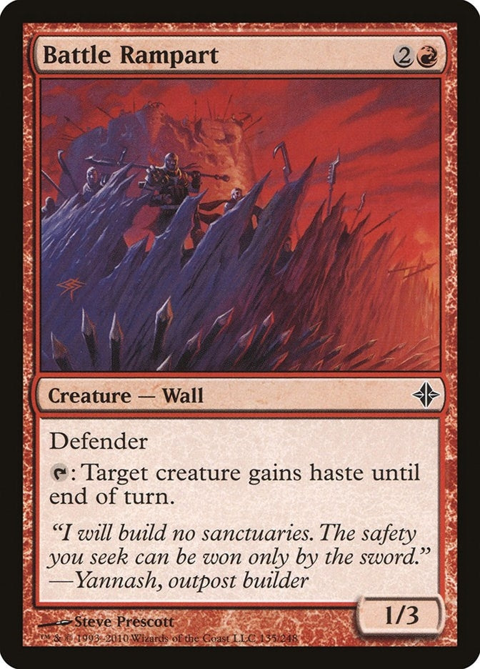 Image for Battle Rampart (135) (ROE) - Magic: The Gathering