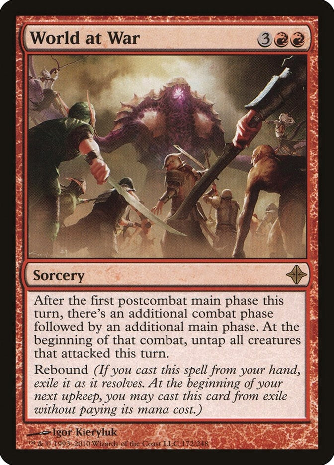 Image for World at War (172) (ROE) - Magic: The Gathering