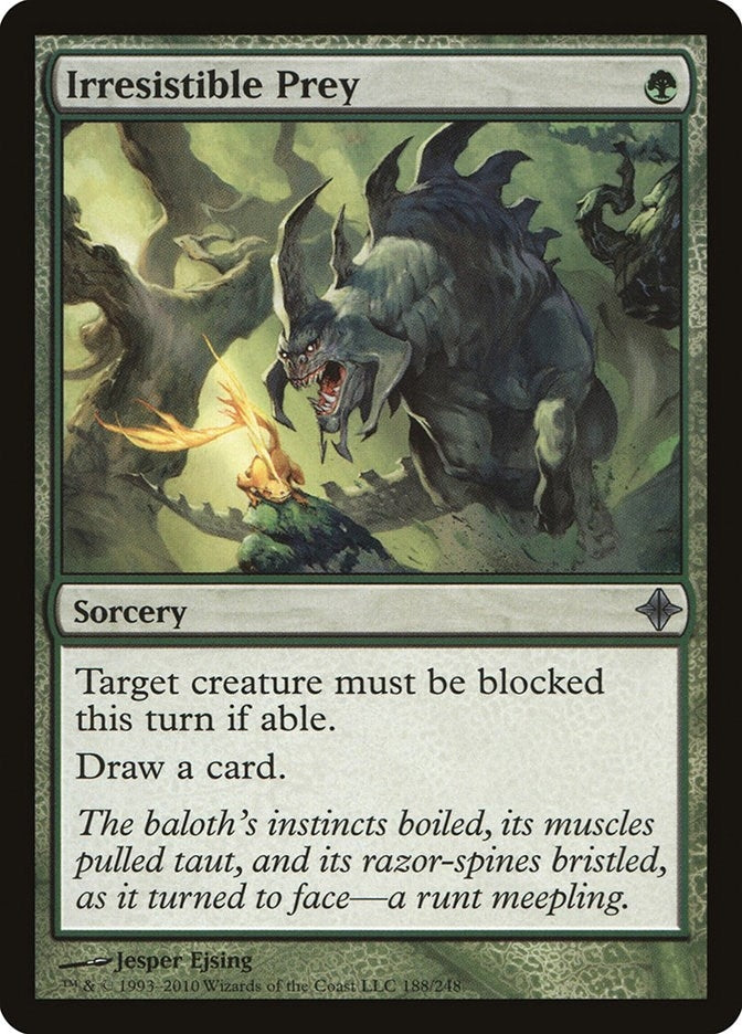 Image for Irresistible Prey (188) (ROE) - Magic: The Gathering