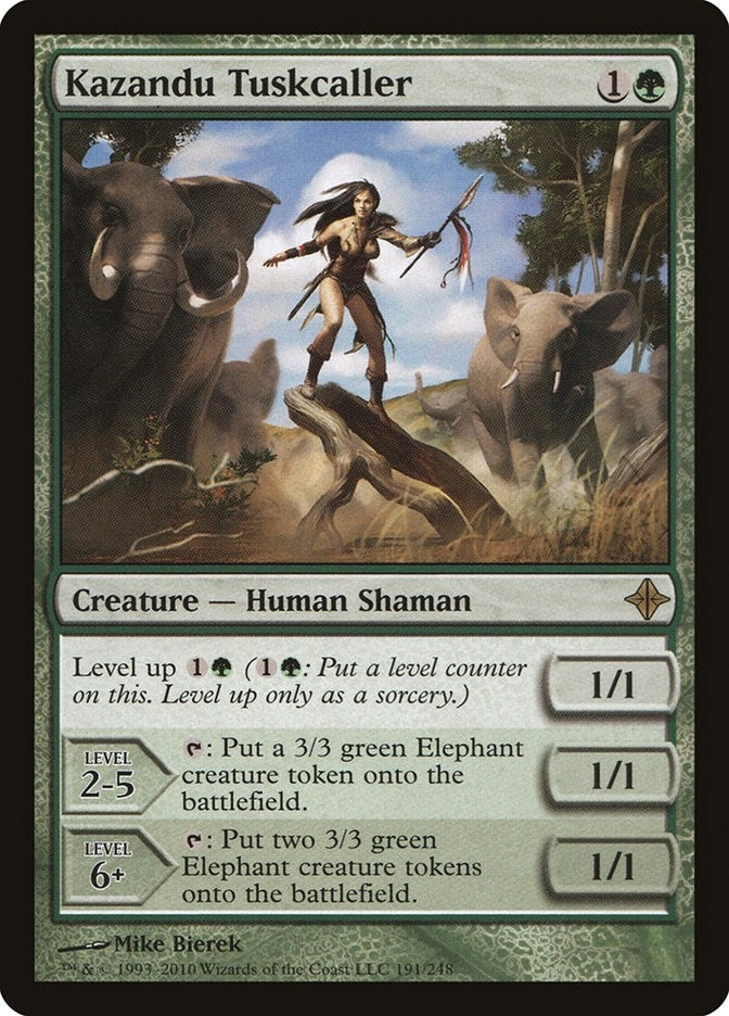 Image for Kazandu Tuskcaller (191) (ROE) - Magic: The Gathering