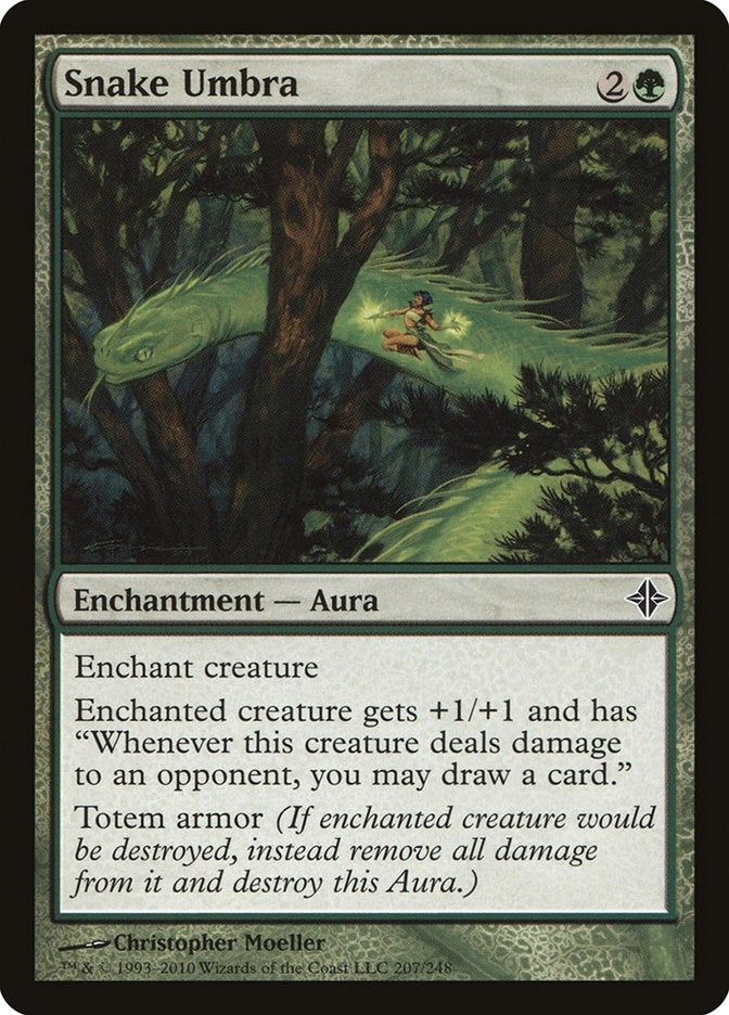 Image for Snake Umbra (207) (ROE) - Magic: The Gathering