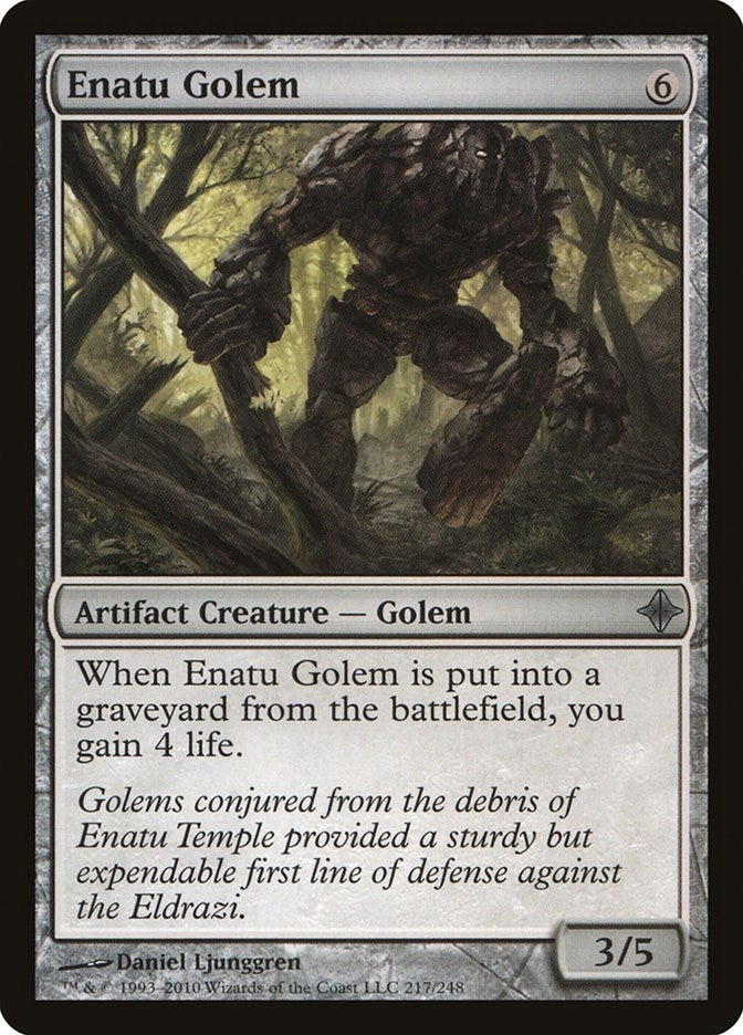 Image for Enatu Golem (217) (ROE) - Magic: The Gathering