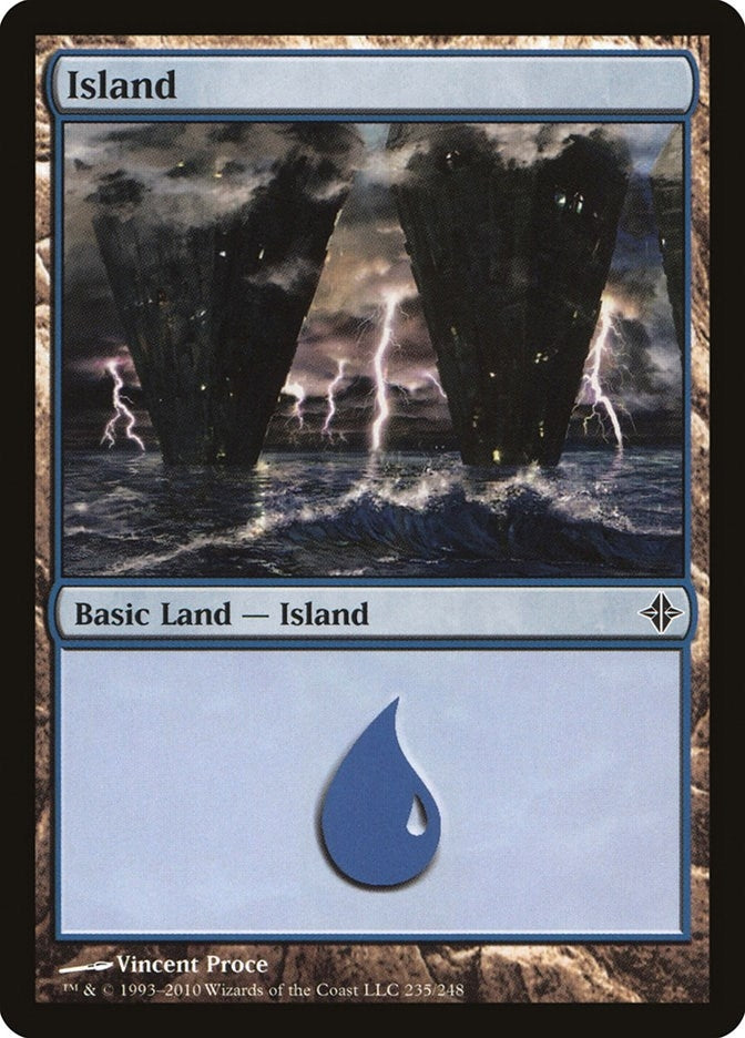 Image for Island (235) (235) (ROE) - Magic: The Gathering
