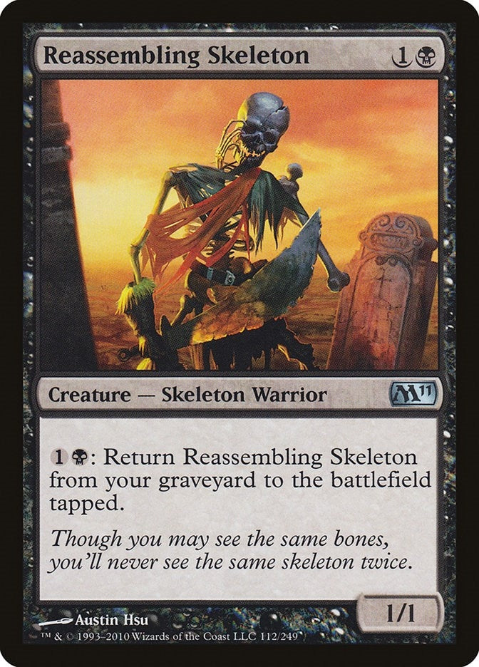 Image for Reassembling Skeleton (112) (M11) - Magic: The Gathering