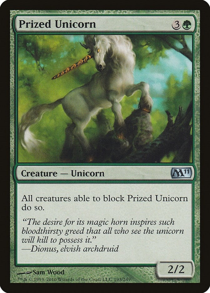 Image for Prized Unicorn (193) (M11) - Magic: The Gathering
