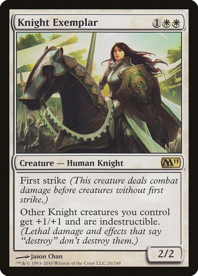 Image for Knight Exemplar (20) (M11) - Magic: The Gathering