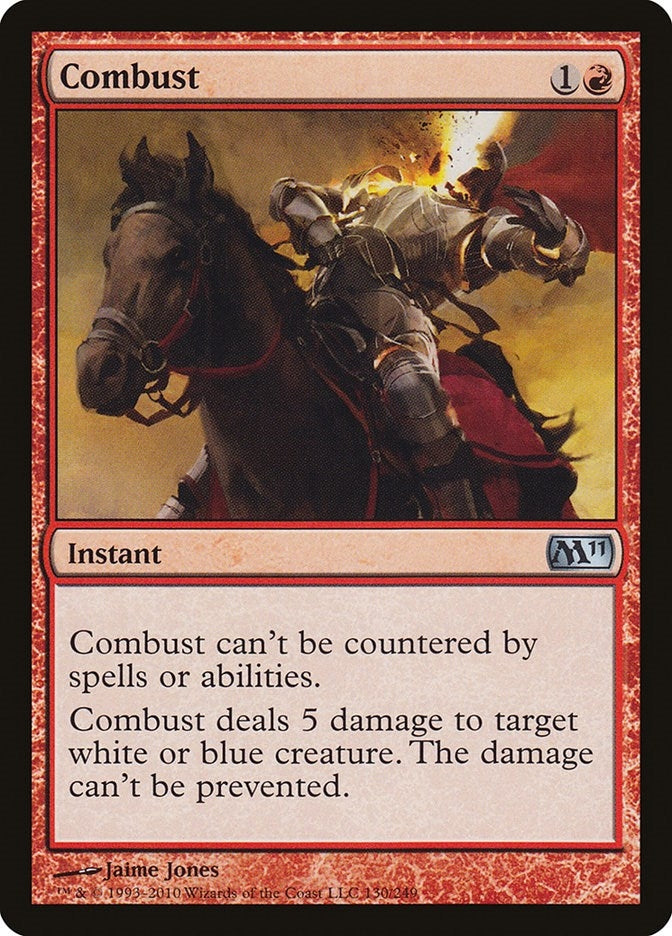 Image for Combust (130) (M11) - Magic: The Gathering
